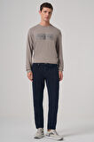  Erkek Lacivert Denim 5 Cep Dynamic Fit Jean Kot Pantolon