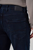  Erkek Lacivert Denim 5 Cep Dynamic Fit Jean Kot Pantolon