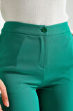 Double Basic Yeşil Pantolon