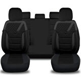 Oto Pandami K2 Serisi Suzuki Swift MZ/EZ 2005 - 2010 Uyumlu Tay Tüyü Koltuk Kılıfı, Siyah