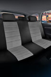 Oto Pandami K2 Serisi Hyundai Santa Fe CM 2006 - 2012 Uyumlu Tay Tüyü Koltuk Kılıfı, Gri
