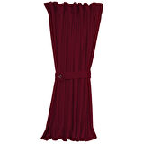 Volkswagen Transporter Caravelle T5/t6/t7 Kısa Şase 2003-2022 Uyumlu Bordo Raylı Oto Perde Takımı