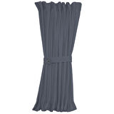 Peugeot Partner Tepee 2008-2018 Uyumlu Gri Raylı Oto Perde Takımı