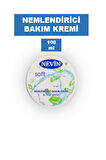 Nevin Soft Nemlendirici Bakım Kremi, Aloe Veralı, Hızlı Emilim, Su Bazlı, 100ml, El Yüz Vücut