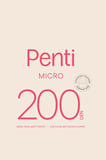 Siyah Micro 200 Külotlu Çorap-Pentilicious
