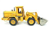 DEKORATİF METAL DOZER EL YAPIMI 37CM