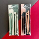 Smarta Modeling Tool Set 4'lü Plastik Seramik Modelleme Seti / AL0416001