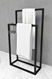 Bofigo Metal Havluluk Banyo Düzenleyici Dekoratif Havluluk