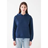 Mavi Kapüşonlu Lacivert Basic Sweatshirt 167299-70488