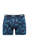 Mavi Kartal Baskılı Lacivert Boxer 092434-33482