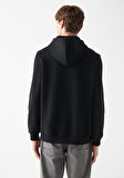 Mavi Logo Baskılı Siyah Sweatshirt 0610941-900