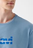 Mavi Logo Baskılı Mavi Tişört 0610943-70731