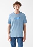 Mavi Logo Baskılı Mavi Tişört 0610943-70731