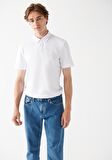 Mavi Beyaz Polo Tişört 0610807-620