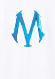 Mavi Logo Baskılı Beyaz Tişört 6610063-620