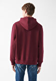 Mavi Kapüşonlu Bordo Sweatshirt 065809-70426