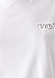 Mavi Logo Baskılı Beyaz Tişört 1611309-620
