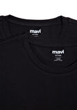 Mavi 2li Erkek Basic Tişört 0611283-900