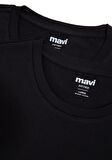 Mavi 2li Erkek Basic Tişört 0611283-900