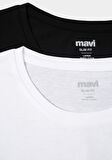 Mavi 2li Basic Tişört 0611288-620