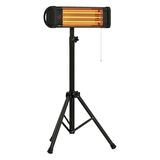 Mirkraft Essby 1800 W Termostatlı Dış Mekan Elektrikli Ayaklı Infrared Isıtıcı 20 m2