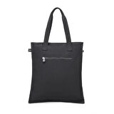 Smart Bags Büyük Boy Krinkıl Kumaş Omuz Çantası BC 3076 - Siyah