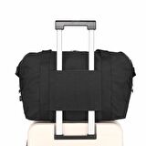Smart Bags Dev Boy Kadın Çantası Krinkıl Kumaş 3082