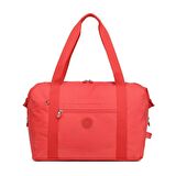 Smart Bags Dev Boy Kadın Çantası Krinkıl Kumaş 3082