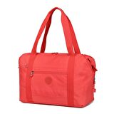 Smart Bags Dev Boy Kadın Çantası Krinkıl Kumaş 3082