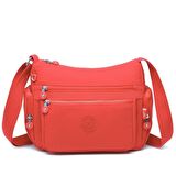 Smart Bags Kadın Postacı Çantası Krinkıl Kumaş 1115 Nar