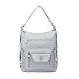 Smart Bags Hem Sırt Hem Omuz Kadın Çantası 1205 A.Gri