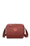 Smart Bags Krinkıl Kiremit Kadın Çapraz Askılı Çanta SMB1172