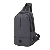 Gumi Kumaş Smart Bags Uniseks Bodybag Omuz Çantası 8655