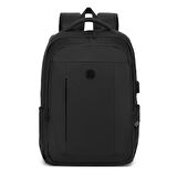 Gumi Kumaş Smart Bags Uniseks Büyük Boy Sırt Çantası 8660