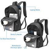 Smart Bags Sırt Çantası Okul Boyu Laptop Gözlü 3155