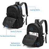 Smart Bags Sırt Çantası Okul Boyu Laptop Gözlü 3156