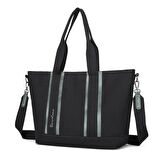 Barcelona Dev Boy Exclusive Kanvas Kumaş Kadın Omuz Çantası 1312