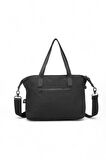 Smart Bags  Siyah Kadın Omuz Çantası SMB MT-3127