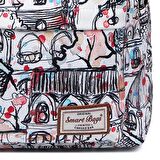 Smart Bags Küçük Boy Printed Edition Uniseks Sırt Çantası 3225