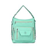 Hem Sırt Hem de Omuz Kadın Çantası Smart Bags 1205 A.Yeşil