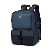 Gumi Kumaş Smart Bags Uniseks Büyük Boy Sırt Çantası 8761