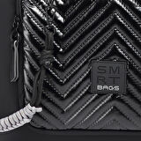 Smart Bags Parlak Kumaş Çapraz Askılı Kadın Omuz Çantası 3246