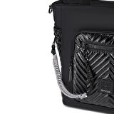 Smart Bags Parlak Kumaş Çapraz Askılı Kadın Omuz Çantası 3246
