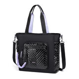 Smart Bags Parlak Kumaş Çapraz Askılı Kadın Omuz Çantası 3246