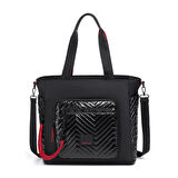 Smart Bags Parlak Kumaş Çapraz Askılı Kadın Omuz Çantası 3246