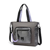 Smart Bags Parlak Kumaş Çapraz Askılı Kadın Omuz Çantası 3246