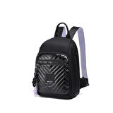 Smart Bags Parlak Kumaş Küçük Boy Askılı Kadın Sırt Çantası 3247