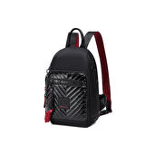 Smart Bags Parlak Kumaş Küçük Boy Askılı Kadın Sırt Çantası 3247