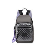Smart Bags Parlak Kumaş Küçük Boy Askılı Kadın Sırt Çantası 3247