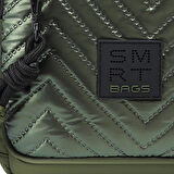 Smart Bags Parlak Kumaş Küçük Boy Askılı Kadın Sırt Çantası 3247